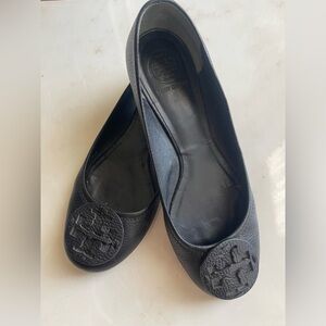 Tory Burch Black Flats 8.5
